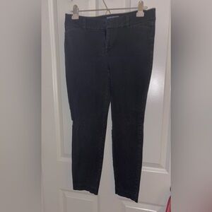 Old Navy Black Classic Slim Fit pixie pants